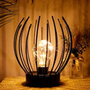 JHY DESIGN Decorative Battery Table Lamp Battery Powered Lights Indoors lamp with LED Bulb Battery Operated Outdoor Lantern Great for Room Decor Parties Patio Events by GreenHaven Gardens