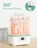 Momcozy Bottle Sterilizer and Dryer, 8-in-1 Electric Steam Baby Bottle Sterilizer for Baby Bottles, Baby stuffs & Breast Pump Accessories by TinyTreasures Baby Boutique