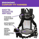ProTeam Vacuum Backpack, ProVac FS 6 Commercial Backpack Vacuum Cleaner with HEPA Media Filtration and Small Business Kit, 6 Quart, Corded by CozyNest Decor