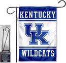 Kentucky Wildcats Garden Banner Flag with Flag Pole Stand Set by GreenHaven Gardens