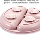 PandaEar Silicone Baby Feeding Set | 9PCS Baby Led Weaning Supplies Self Feeding Utensils | Divided Suction Plate Bowl Bibs Sippy Cup with Baby Snack Container Spoons Forks (Pink) by TinyTreasures Baby Boutique