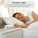 Serene Evolution 30 Sound White Noise Machine - Sleep Machine for Adults, Baby With Rain, Ocean, Pink Noise - Brown by TinyTreasures Baby Boutique