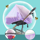 Durable Baby Mosquito Net (2 Pack) - Perfect Bug Net for Strollers, Bassinets, Cradles, Playards, Pack N Plays and Portable Mini Crib (Purple) by TinyTreasures Baby Boutique