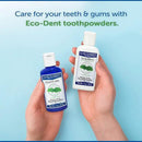 Eco-Dent DailyCare Baking Soda Toothpowder, Mint - Fluoride-Free Toothpaste Powder, SLS-Free Tooth Powder with Baking Soda, Minerals, and Essential Oils, Toothpaste Alternative, 2 Oz Ea (Pack of 3) by CozyNest Decor