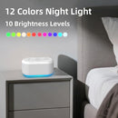 White Noise Machine Sound Machine 30 Soothing Sounds Brown Noise Machine with 12 Night Light Colors Sleep Sound Machine for Adults Baby Kids Noise Canceling for Office Home Privacy Auto-Off Timer by TinyTreasures Baby Boutique