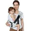 Baby Carrier Newborn to Toddler-Adjustable Baby Sling Carrier,Toddler Carrier for 25-60lbs,Comfortable Baby Sling for Hands-Free Carrying (Ash Feather) by TinyTreasures Baby Boutique