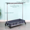 broom and mop holder put wet mops movable Commercial mop rack cleaning tool cart storage for garden garage organizer mop drain rack by CozyNest Decor