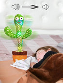 Cactus Baby Toy can be Adjusted Volume, Dancing Singing Musical Gift with LED Light. Baby Toy for Kids Talking Smart Toys, Talking Cactus Exquisite Yarn Bag Packaging by TinyTreasures Baby Boutique
