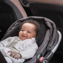 COOLBEBE Upgraded 3-in-1 Babybody Support for Newborn Infant Toddler - Extra Soft Car Seat Insert Cushion Pad, Perfect for Carseats, Strollers, Swings, Black by TinyTreasures Baby Boutique