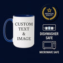 Customized Photo Mug with Personalized Text Upload Your Image with Different Designs by TinyTreasures Baby Boutique