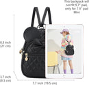 KL928 Girls Bowknot Polka Dot Cute Mini Backpack Small Daypacks Convertible Shoulder Bag Purse for Women by TinyTreasures Baby Boutique