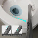 Disposable Toilet Brush with Replaceable Heads, Wall-Mounted Holder, Hygienic Bathroom Cleaning Tool (32 Refills) by CozyNest Decor