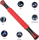 Yansyi Muscle Roller Stick for Athletes - Body Massage Roller Stick - Release Myofascial Trigger Points Reduce Muscle Soreness Tightness Leg Cramps & Back Pain for Physical Therapy & Recovery (Red) by CozyNest Decor