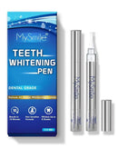 MySmile Non-Sensitive Teeth Whitening Pen Mint Gel Enamel Safety 8ML 30+ Treatments Fast Remove 20 Years of Stains Care Oral Bright Smile Alternative Teeth Whitening Strips by CozyNest Decor