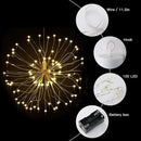 Firework Lights,10 Pack LED Copper Wire Fireworks Lights Fairy Lights Christmas Hanging Dimmable String 8 Modes Waterproof with Remote Control by GreenHaven Gardens