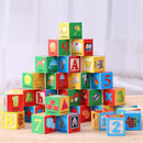 Atoylink ABC Wooden Building Blocks for Toddlers 1-3, 30 Pcs Alphabet & Number Stacking Toys with Storage Pull Toy Car Learning & Education Montessori Toys for 1 2 3 Year Old Baby Boy Girl Gifts by TinyTreasures Baby Boutique