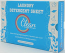 Clean Laundry Detergent™– Hypoallergenic, Eco-Friendly, Plant-Based, Biodegradable, 100% Natural – Gentle on Skin & Fabrics, Fresh Scent, 60 Premium Detergent Sheet by CozyNest Decor