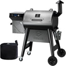 Z GRILLS Wood Pellet Grill Smoker with PID 2.1 Controller, 450°F Max Temperature, 8-in-1 BBQ Grill, 459 Square Inches Cook Area, Meat Probes, Rain Cover (450E PRO) by GreenHaven Gardens