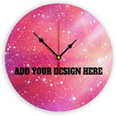 Generic Custom Wall Clock Personalized Clocks with Photo Text Logo That PVC Customized Round Silent Clock for Living Room Family Friends Gifts, 12inch-30cm by TinyTreasures Baby Boutique