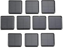SUNYIMA 10pcs Mini Monocrystalline Solar Cells Solar System Kit 50mm X 50mm/1.96" X 1.96" 2V 160MA for DIY Charge Solar Panels by CozyNest Decor