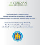Veridian Handheld Fahrenheit/Celsius Non-Contact Thermometer Digital Display 09-349 by TinyTreasures Baby Boutique