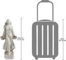 Design Toscano KY47018 Flora Divine Patroness of Gardens Roman Statue, 14 Inches Wide, 14 Inches Deep, 31 Inches High, Antique Stone Finish by GreenHaven Gardens