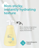 Kids' Moisture Body Lotion - Korean Kids Daily Body Moisturizer - Long Lasting 24hr Hydrating Cream Type Lotion with Cica and Squalane - Allergen Free Scent, 8.45 fl.oz. by TinyTreasures Baby Boutique