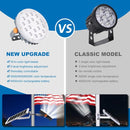 TINSUM Solar Flag Pole Lights Outdoor, Solar Powered Flagpole Lights Dimmable Lighting American Flag Coverage Bright LED Spotlight fit 2'' to 3'' Flagpoles Mount for Commercial,Garden,Boat,Fence,Barn by GreenHaven Gardens