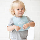 Bella Tunno Wonder Bib – Waterproof Silicone Bibs for Boys & Girls, Non-toxic & BPA Free Silicone Baby Bibs & Toddler Bibs with Adjustable Neck, Easy to Clean (Lil Hangry) by TinyTreasures Baby Boutique