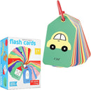 Spanish English Flash Cards - Bilingual Toddler First Words Flashcards – 26 Educational, Colorful, Double-Sided Vocabulary Cards – Sight Words for Toddler Games, ESL Kids & Preschoolers by TinyTreasures Baby Boutique