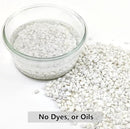 2LB Succulent and Cactus Gravel Pebbles, 1/5 Inch White Natural Decorative Polished Stones, River Rocks for Plants, Vases, Aquariums, Terrarium and Outdoor Gardening,White by CozyNest Decor