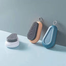 Cleaning Brush Soft Bristle Brush Laundry Scrub Brush Clothes Underwear Shoes Scrubbing Brush, Easy to Grip Household Cleaning Brushes Tool for Countertops Bathtubs (Blue) by CozyNest Decor