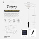 NORAGIFT Solar Garden Lights, 6 Pack Swaying Outdoor Waterproof LED Lights, Warm White, Large (20.5 inches) by GreenHaven Gardens