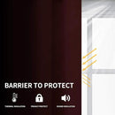 Easy-Going Blackout Curtains for Bedroom, Solid Thermal Insulated Grommet and Noise Reduction Window Drapes, Room Darkening Curtains for Living Room, 2 Panels (52x108 in,Wine) by CozyNest Decor