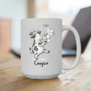 Cow Ceramic Cup 11 15Oz, Personalized Cow Coffee Mug Gift For Christmas, Unique Animal White Accent Coffee Cup, Custom Cows Lover Coffee Mug With Name, Unique Cows Teacup Gift For Kid Child Birthday by TinyTreasures Baby Boutique
