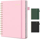Planner 2025-2026 Weekly and Monthly, July 2025 - June 2026, Hardcover Spiral Bound with Tabs, Inner Pocket, A5 (6.3"x8.5") - Ideal for Teachers, Students & Professionals, Pink by TinyTreasures Baby Boutique