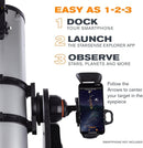 Celestron StarSense Explorer 130AZ App-Enabled Telescope – 130mm Tabletop Dobsonian with Smartphone Dock & StarSense App – iPhone & Android Compatible – Easy-to-Use for Beginners by TinyTreasures Baby Boutique