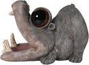 Decorative Hippo Gutter Downspout Extension Outdoor Statues Sculpture Garden Decoration Rain Gutter Guardian Downspout Diverter Splash Block Gutter Extender Decor for Patio Yard Lawn by GreenHaven Gardens