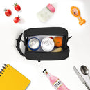 CERBONNY Small Cooler Bag Freezable Lunch for Work School Travel,Leak-proof Bag,Small Insulated For Kids/Adults,Freezer Bags,Freezable Snack Bag,Mini Fit Yogurt Black by TinyTreasures Baby Boutique