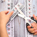 Tatuo Growth Chart Wall Labels Height Indicator Tape Ruler Growth Chart Decor Height Indicator Adhesive Ruler for Home Room Measuring(White) by TinyTreasures Baby Boutique