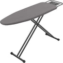 Full Size Ironing Board 47" X 15" with Heat Resistant Cover and Thicken Felt Pad, Safety Iron Rest, Anti-Skid Feet, Height Adjustable, Heavy Duty by CozyNest Decor