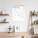 Wall Calendar 2026-2027, 18 Month Calendar from January 2026 to June 2027 14.5" x 11.8" Large Desk Calendar with Twin-Wire Binding for Home Office Planning Personal Organisers, Blank Style by TinyTreasures Baby Boutique
