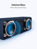 Anker Soundcore 2, 12W Dual-Driver, Portable Bluetooth Speakers for Daily Use, and Wireless, 24-Hour Playtime, IPX7 Water Resistant, Built in Mic, 66 ft Bluetooth Range- Navy Blue by TinyTreasures Baby Boutique
