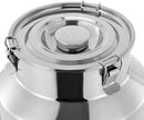 304 Food-Grade Stainless Steel Ice Bucket with Lid, 28L/7.4Gallon Good Sealing Storage Canister Milk Bucket Milk Can for Coffee, Tea, Water, Milk, Soup by CozyNest Decor