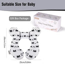 KAKIBLIN Baby Travel Pillow for Head and Neck, Upgraded Baby Support Pillow, Baby Neck Pillows for Car Seat,Pushchair,Travel, Grey by TinyTreasures Baby Boutique