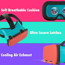 Orzly VR Headset Designed for Nintendo Switch & Switch OLED Console with Adjustable Lens for a Virtual Reality Gaming Experience and for Labo VR - Colour Pop - Gift Boxed Edition Tanami by TinyTreasures Baby Boutique