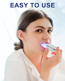 MySmile Teeth Whitening Strips Kit 14 Treatments with 28 LED Light - 10 Min Non-Sensitive Fast Whitening Teeth Enamel Safe Teeth Whitener - Helps to Remove Deep Stains by CozyNest Decor