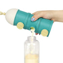 Accmor Formula Dispenser On The Go, 3 Layers Stackable Formula Container to Go, Non-Spill Portable Milk Powder Baby & Kids Snack Container, Green by TinyTreasures Baby Boutique