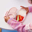 b.box Snack Containers for Kids, Toddler Snack Box Container, Reusable Small Bento Box for Lunch, School & Travel, Leak Proof, BPA free, Dishwasher Safe, Ages 4 months+ (Blush Crush, 12oz capacity) by TinyTreasures Baby Boutique
