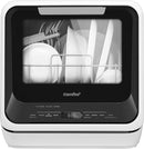 COMFEE' Portable Mini Dishwasher Countertop with 5L Built-in Water Tank for Apartments& RVs, No Hookup Needed, 6 Programs, 360° Dual Spray, 162℉ High-Temp& Air-Dry Function by TinyTreasures Baby Boutique